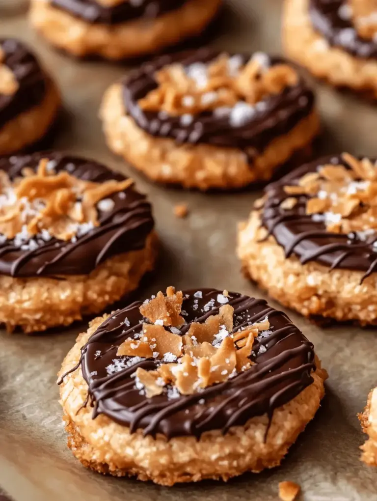 Samoas cookies, also known as Caramel deLites in some regions, are among the most beloved offerings from the Girl Scouts. These delectable treats, with their signature combination of flavors and textures, have earned a cherished spot in the hearts of cookie enthusiasts everywhere. The iconic layers of crisp shortbread, rich caramel, toasted coconut, and luscious chocolate make these cookies a favorite during Girl Scout cookie season. However, the joy of indulging in these sweet delights doesn’t have to be limited to just one season or a store-bought box.