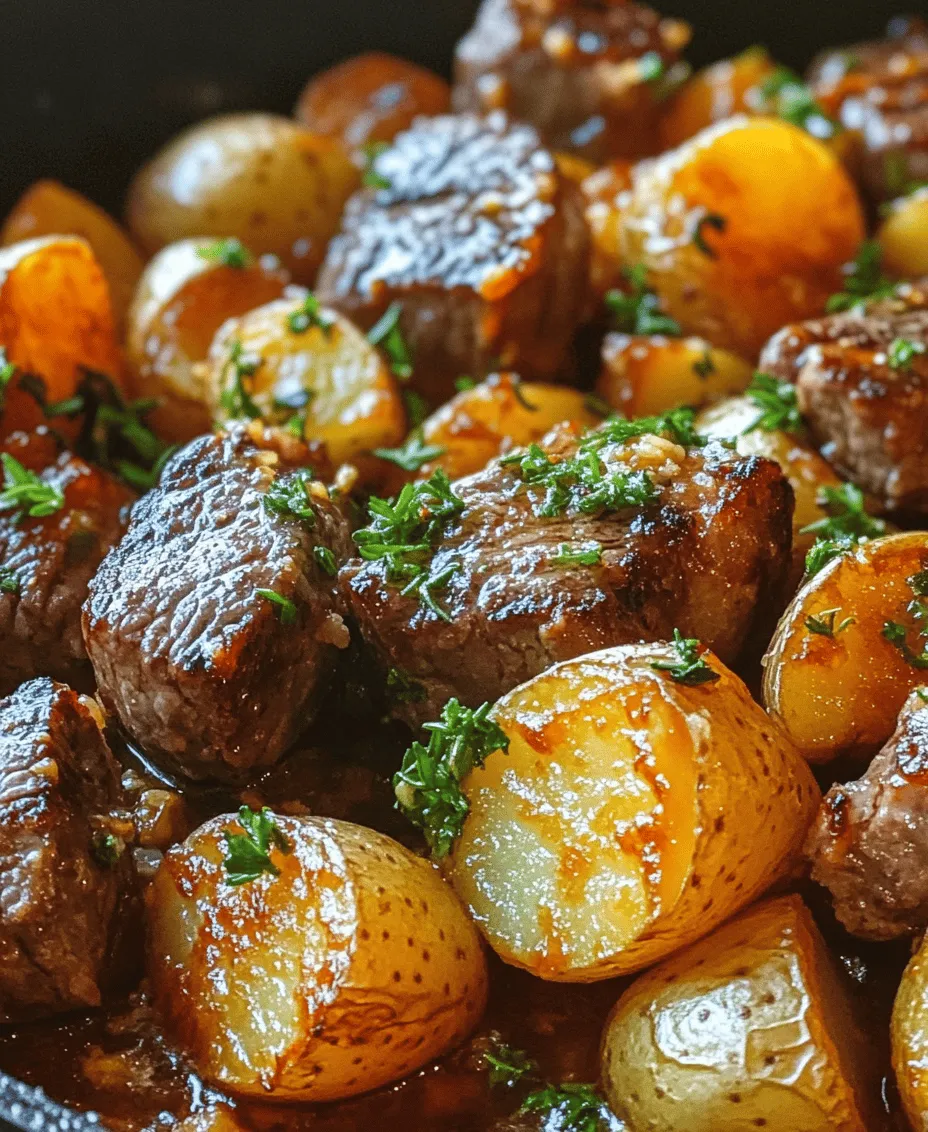 If you’re looking for a dish that effortlessly combines savory flavors and hearty textures, look no further than the Garlic Butter Steak and Potatoes Skillet. This one-pan meal is not only delicious but also incredibly easy to prepare, making it a perfect choice for busy weeknight dinners. Imagine tender, juicy steak paired with golden-brown potatoes, all enveloped in a rich garlic butter sauce. It’s a meal that feels indulgent yet can be whipped up in under an hour, ensuring that you can enjoy a restaurant-quality dinner right in the comfort of your home.