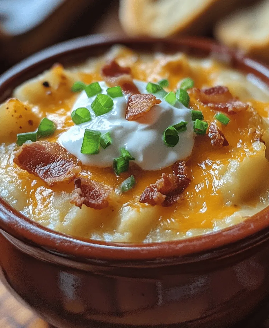 There's something undeniably comforting about a warm bowl of soup, especially when it's creamy and packed with flavor. Creamy soups have a unique ability to evoke feelings of nostalgia, warmth, and contentment. Among the vast array of creamy concoctions, the Creamy Loaded Baked Potato Soup stands out as a beloved classic. This hearty dish combines the rich, satisfying taste of baked potatoes with a medley of toppings that elevate it to a new level of deliciousness.