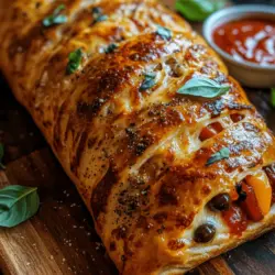 If you’re in search of a dish that perfectly balances comfort food with the vibrant flavors of Italian cuisine, you’ve likely come across Stromboli. This delightful rolled sandwich is a beloved staple that has gained immense popularity, especially in Italian-American households. It features a delectable filling of meats, cheeses, and vegetables, all enveloped in a golden, crispy crust. Whether served as an appetizer, a main course, or a party dish, Stromboli never fails to satisfy cravings and bring people together.