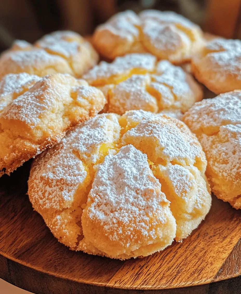 To create the perfect Zesty Lemon Crinkle Cookies, it is essential to understand the role that each ingredient plays in achieving the desired flavor and texture. Here’s a closer look at the key components of this delightful recipe.