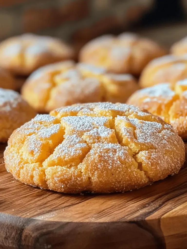 To create the perfect Zesty Lemon Crinkle Cookies, it is essential to understand the role that each ingredient plays in achieving the desired flavor and texture. Here’s a closer look at the key components of this delightful recipe.