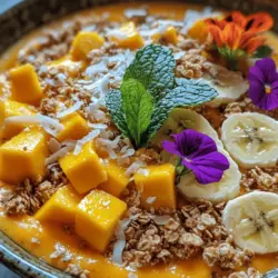 In recent years, smoothie bowls have surged in popularity, becoming a staple for health-conscious individuals seeking delicious and nutritious breakfast or snack options. Among the most beloved creations is the Tropical Creamy Mango Smoothie Bowl, a vibrant dish that transports you to sun-drenched beaches with every spoonful. This delightful bowl combines the rich, luscious flavors of ripe mangoes and bananas, creating a refreshing escape that can be enjoyed any time of year, but feels especially perfect during the warm months.