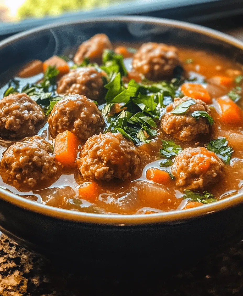 When the cold winds blow and the days grow shorter, nothing quite warms the soul like a bowl of hearty meatball soup. This beloved comfort food has a way of bringing families together, evoking memories of cozy kitchens and laughter-filled gatherings. Hearty meatball soup is more than just a meal; it’s a nurturing embrace in a bowl, perfect for any occasion—from weeknight dinners to festive holiday celebrations.