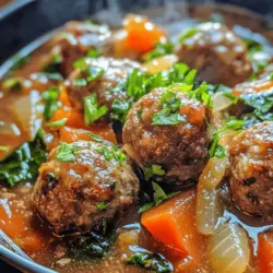 When the cold winds blow and the days grow shorter, nothing quite warms the soul like a bowl of hearty meatball soup. This beloved comfort food has a way of bringing families together, evoking memories of cozy kitchens and laughter-filled gatherings. Hearty meatball soup is more than just a meal; it’s a nurturing embrace in a bowl, perfect for any occasion—from weeknight dinners to festive holiday celebrations.