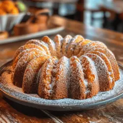 If you're searching for an extraordinary dessert that marries the classic flavor of Snickerdoodle cookies with the elegance of a Bundt cake, look no further than the Snickerdoodle Bundt Cake. This delightful treat is not only a feast for the taste buds but also a visual masterpiece, perfect for impressing guests at any gathering. The soft, spiced cake, infused with the signature flavors of cinnamon and sugar, offers a warm, comforting experience reminiscent of childhood baking days.