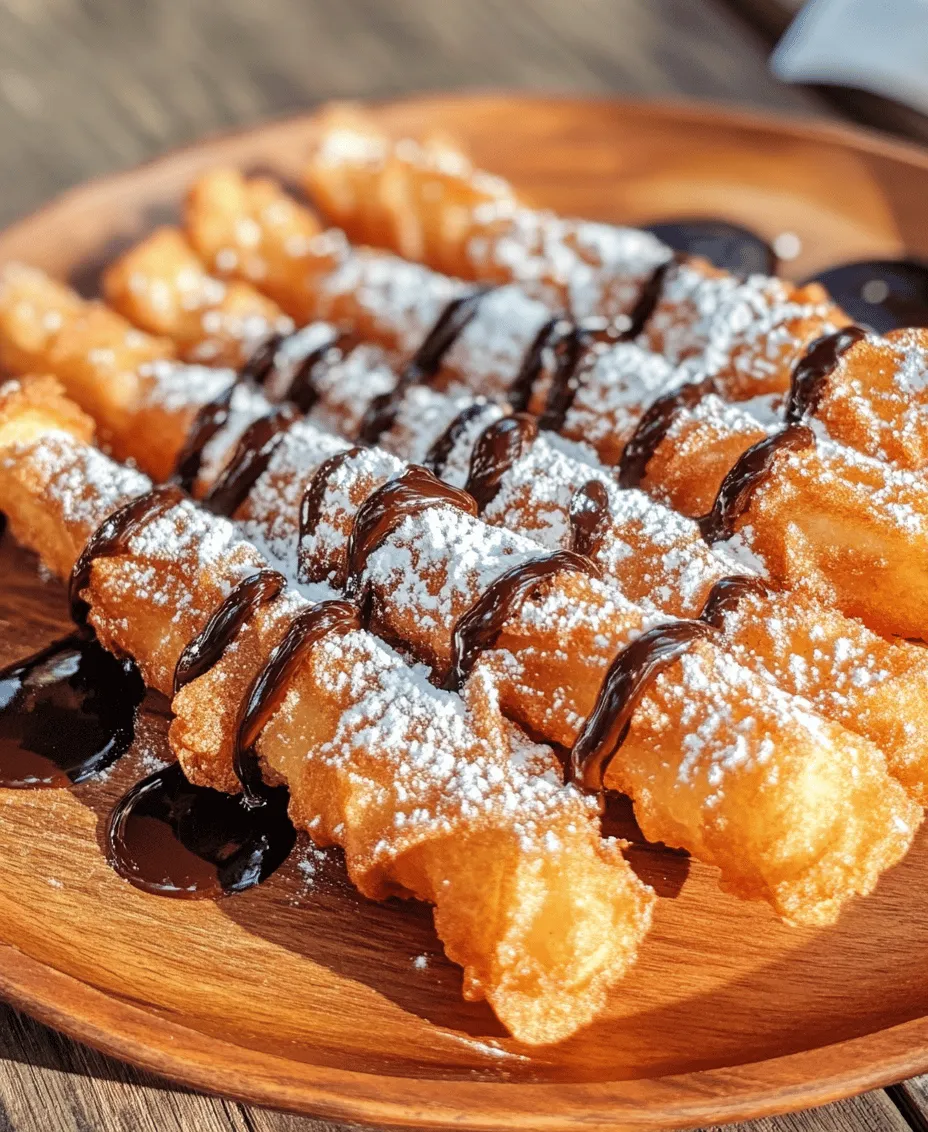 When you think of fairs and carnivals, the tantalizing aroma of fried dough wafting through the air often comes to mind. Funnel cakes—those delightful, spiraled confections dusted with powdered sugar—have been a staple at these festive events for generations. Their crispy texture and sweet flavor make them a beloved treat for people of all ages. However, if you’re looking for a fun twist on this classic dessert, look no further than crispy funnel cake sticks.