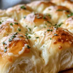 If you're looking for a recipe that can elevate your dining experience while also tantalizing your taste buds, cheesy garlic pull-apart rolls are an excellent choice. These delightful, fluffy rolls are not only easy to make but also incredibly versatile, making them a perfect addition to any meal. Whether you're serving them as a side dish at a family dinner, bringing them to a potluck, or simply enjoying them with a cozy night in, these rolls are sure to impress.