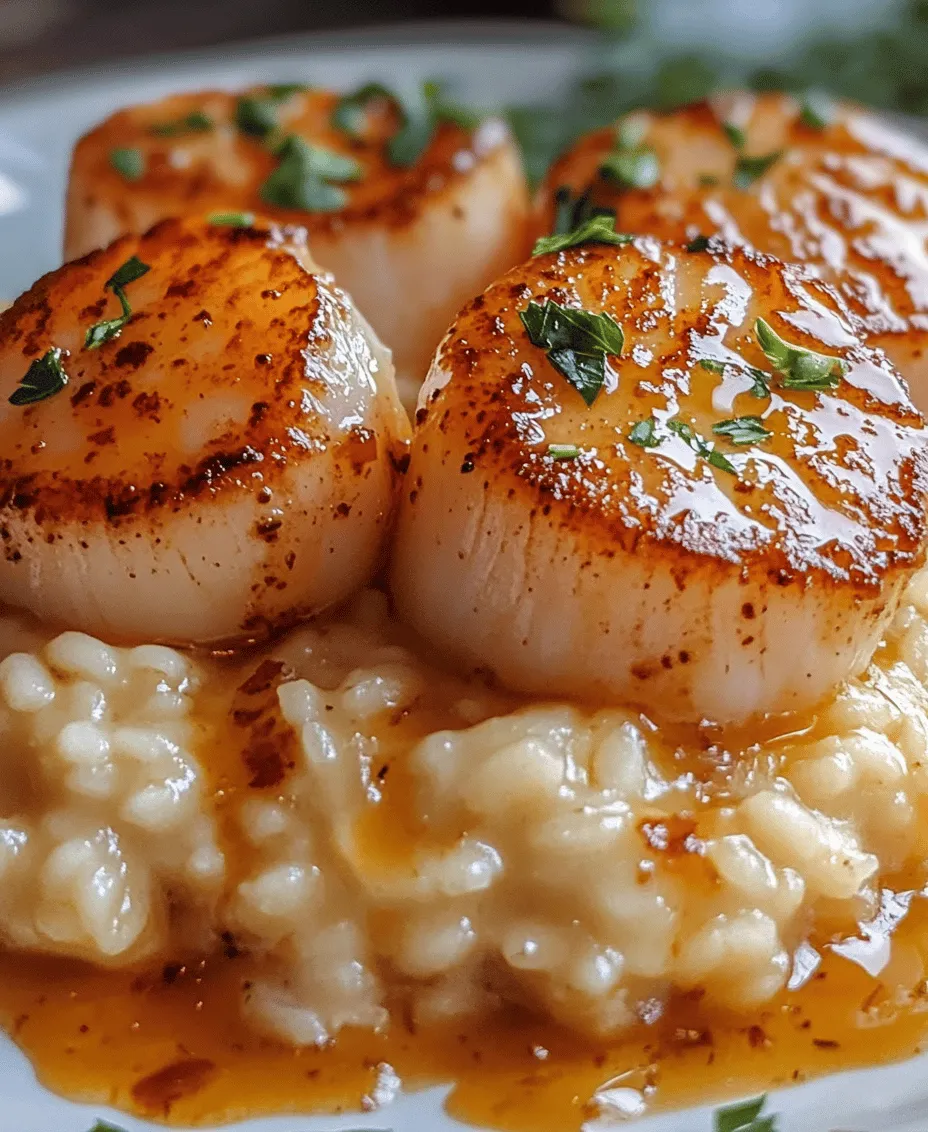 Indulge your taste buds with the luxurious combination of brown butter scallops and creamy Parmesan risotto—a dish that embodies sophistication and comfort in every bite. This exquisite recipe not only highlights the delicate sweetness of perfectly seared scallops but also showcases the rich, nutty flavor of brown butter, creating a symphony of tastes that tantalizes the palate. Paired with velvety risotto, infused with the savory notes of Parmesan cheese, this dish is perfect for special occasions or an elevated weeknight dinner.