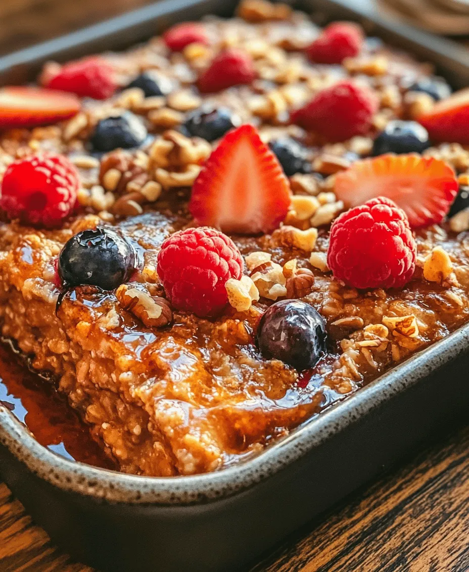 Baked oatmeal has become a beloved breakfast staple for many families looking for a nutritious yet satisfying way to start their day. Unlike traditional oatmeal, which is typically boiled and served hot, baked oatmeal is a delightful twist that combines wholesome ingredients and is cooked in the oven, resulting in a warm, cake-like texture. This modern take on breakfast not only feeds the body but also tantalizes the taste buds, making it a favorite among both adults and children.