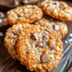 To create the ultimate Crunchy Chocolate Chip Rice Krispie Cookies, understanding the role of each ingredient is crucial. Here’s a closer look at the key components that come together to make these cookies a delightful treat.