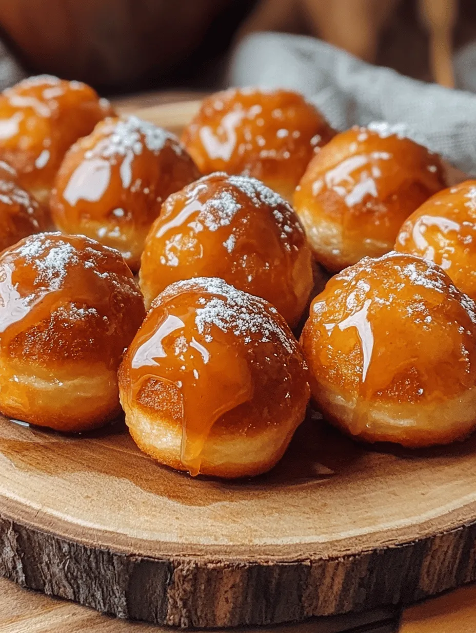 Homemade treats have a special place in our hearts, and there's nothing quite as delightful as the smell of freshly baked goods wafting through the kitchen. Among the many indulgent options, donut holes stand out as a beloved favorite. This recipe for Sweet Maple-Glazed Donut Holes is not just easy to make; it is an invitation to bring a little sweetness into your life. Whether you're looking for a quick breakfast option, a charming dessert, or a delightful snack to share with friends and family, these fluffy donut holes are sure to please.