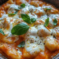 Are you ready to indulge in a culinary delight that perfectly balances comfort and sophistication? Creamy Tomato Gnocchi with Burrata is a dish that embodies the essence of Italian cuisine, offering a rich and satisfying experience that will tantalize your taste buds. This recipe is not just a meal; it’s a celebration of flavors—creamy, tangy, and fresh ingredients come together to create a symphony on your palate.