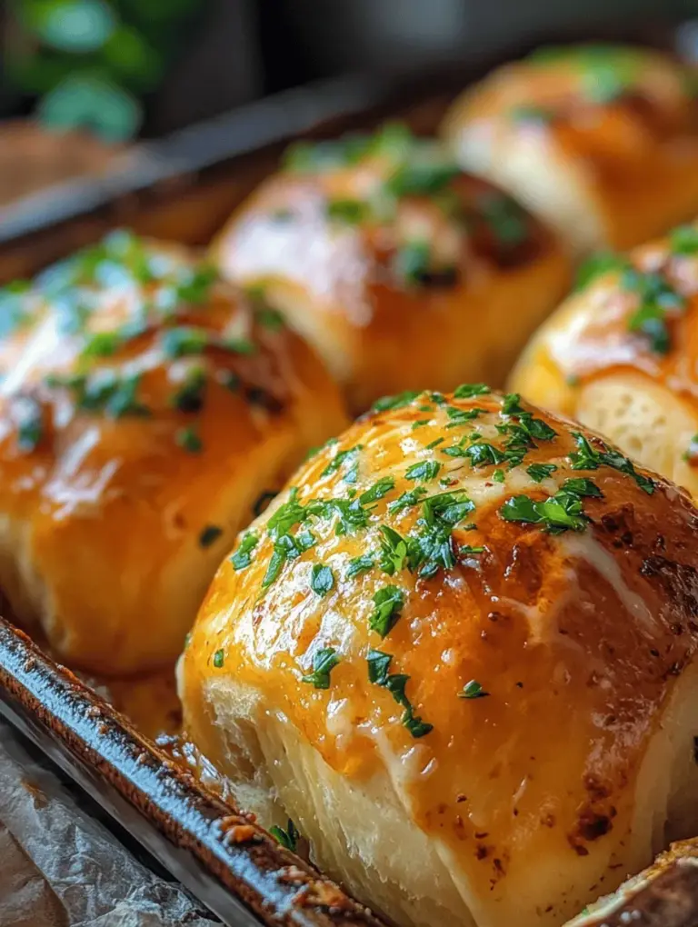 There's something undeniably comforting about homemade bread rolls, especially when they emerge from the oven, golden-brown and fragrant. The warm aroma fills the kitchen, inviting everyone to gather around the table. Whether it’s a cozy family dinner, a festive holiday gathering, or a casual barbecue with friends, freshly baked bread rolls elevate any meal, turning the ordinary into the extraordinary. Among the myriad of bread recipes, Heavenly Garlic Butter Bread Rolls stand out for their irresistible flavors and soft, pillowy texture. These rolls are not just a side dish; they can easily become the star of the show, enticing everyone with their buttery garlic goodness.