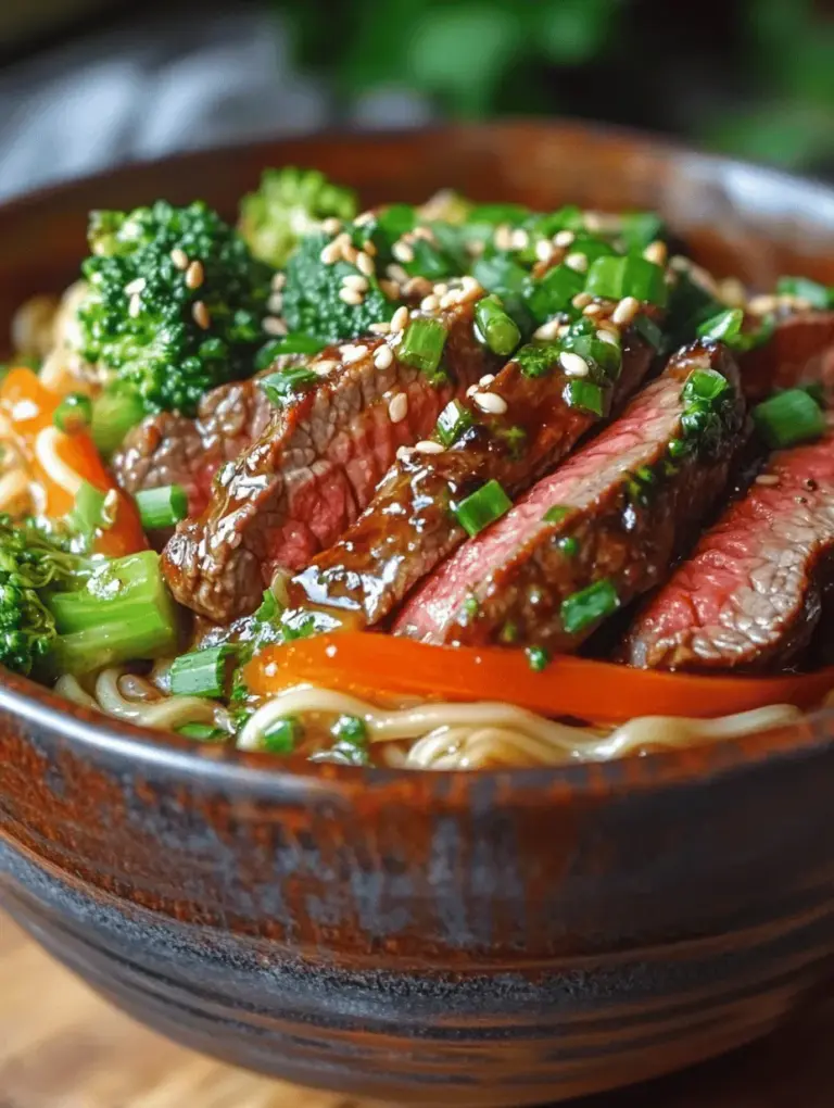 Beef & Broccoli Ramen Stir Fry is a delightful dish that showcases the vibrant flavors and textures found in traditional Asian cuisine. This dish has gained immense popularity for its quick preparation time, making it an ideal choice for busy weeknight dinners. The combination of tender beef, crisp broccoli, and savory ramen noodles creates a satisfying meal that is both comforting and nutritious.