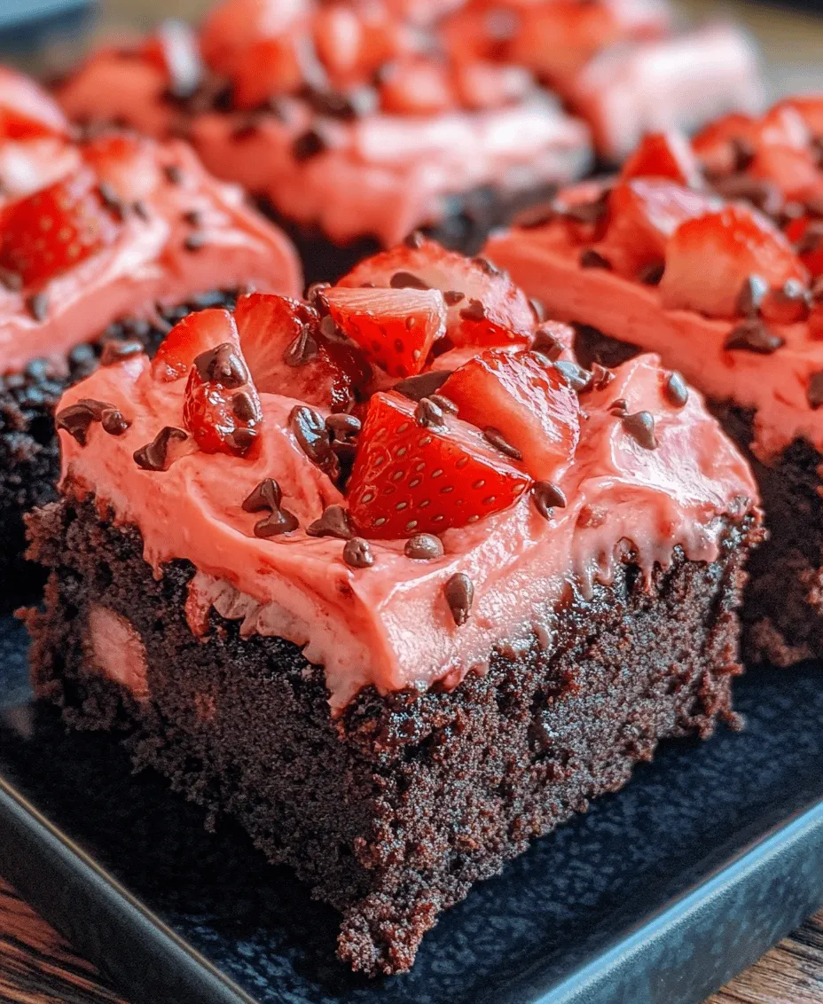 To create the perfect batch of Strawberry Bliss Brownies, it is essential to understand the role of each ingredient used in this recipe. Each component contributes to the overall flavor, texture, and enjoyment of the brownies.