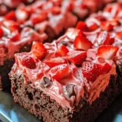 To create the perfect batch of Strawberry Bliss Brownies, it is essential to understand the role of each ingredient used in this recipe. Each component contributes to the overall flavor, texture, and enjoyment of the brownies.