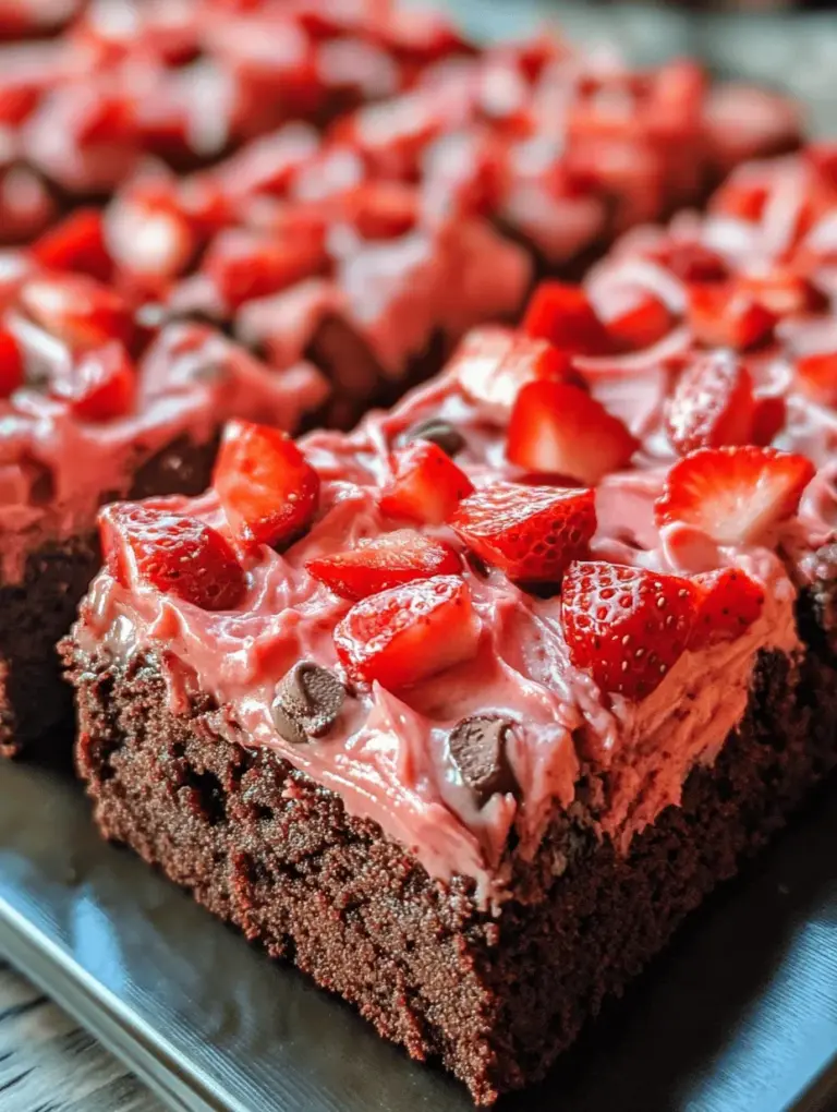 To create the perfect batch of Strawberry Bliss Brownies, it is essential to understand the role of each ingredient used in this recipe. Each component contributes to the overall flavor, texture, and enjoyment of the brownies.