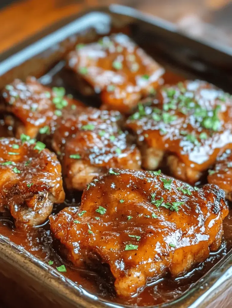 If you’re on the lookout for a quick and mouthwatering meal that will impress your family or guests without keeping you chained to the kitchen, then this 3-Ingredient Orange Marmalade BBQ Chicken recipe is just what you need! This dish perfectly marries the sweetness of orange marmalade with the smoky and savory notes of BBQ sauce, creating a unique flavor experience that elevates simple chicken thighs into a standout main course.