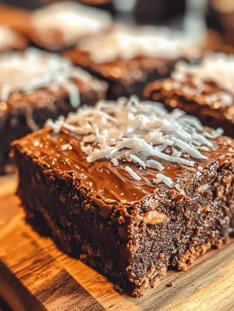 There’s something undeniably alluring about the rich, fudgy texture of brownies combined with the unique flavors of German chocolate. A creation that transcends the ordinary, German Chocolate Brownies are a delightful culinary masterpiece that captures the essence of indulgence. This recipe presents a luscious blend of dark chocolate, sweet coconut, and crunchy pecans, all harmoniously merged into a decadent dessert that is sure to impress anyone who takes a bite.