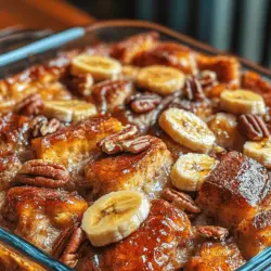 The perfect breakfast dish can set the tone for a wonderful day, and there's nothing quite like the warm, comforting flavors of a Brown Sugar Banana French Toast Casserole. This indulgent recipe combines the rich texture of brioche bread with the sweetness of ripe bananas and brown sugar, making it a delightful treat for family gatherings or weekend brunches. As you gather around the table with loved ones, the aroma of this casserole baking in the oven will not only awaken your senses but also create a warm, inviting atmosphere that beckons everyone to indulge.