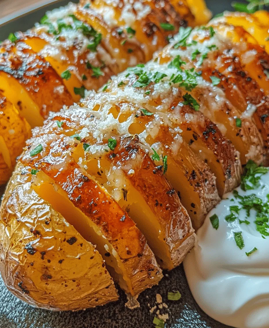 Hasselback potatoes are a culinary delight that has captured the hearts and taste buds of food lovers around the world. Originating from Sweden, these potatoes are known for their unique presentation and irresistible texture. The method of slicing the potatoes not only creates an eye-catching dish but also allows for a delightful combination of crispy edges and a tender, fluffy interior. As they bake, the slices become perfectly crispy, while the insides remain soft and flavorful, making them a favorite at dinner tables for any occasion.