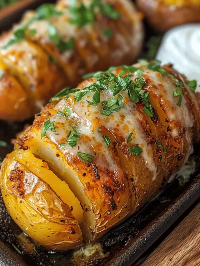 Hasselback potatoes are a culinary delight that has captured the hearts and taste buds of food lovers around the world. Originating from Sweden, these potatoes are known for their unique presentation and irresistible texture. The method of slicing the potatoes not only creates an eye-catching dish but also allows for a delightful combination of crispy edges and a tender, fluffy interior. As they bake, the slices become perfectly crispy, while the insides remain soft and flavorful, making them a favorite at dinner tables for any occasion.