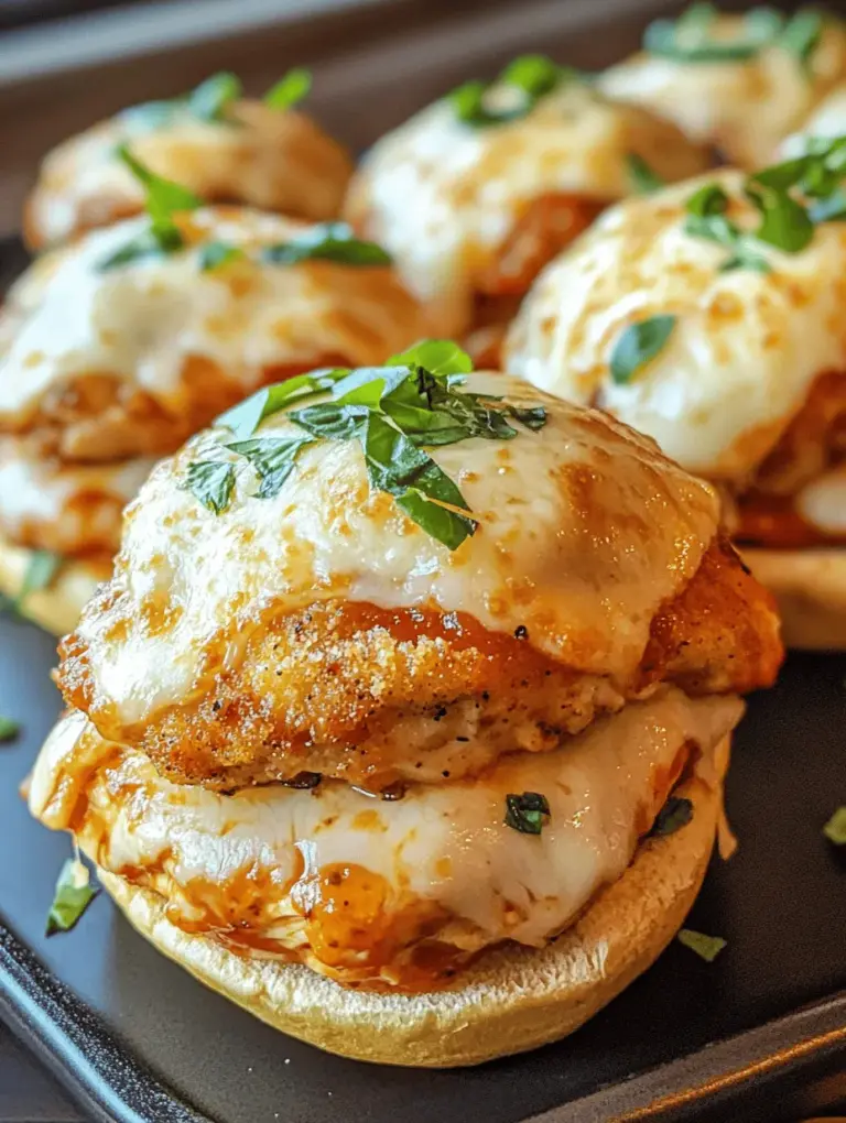 In the realm of comfort food, few dishes capture the heart quite like Chicken Parmesan. Now, imagine taking this classic Italian favorite and transforming it into portable, bite-sized sliders. Cheesy Chicken Parmesan Sliders are not just an alternative; they are a celebration of flavors and textures that bring joy to any meal. Whether you're hosting a casual game day gathering, preparing for a family dinner, or simply craving a delectable snack, these sliders are sure to impress.