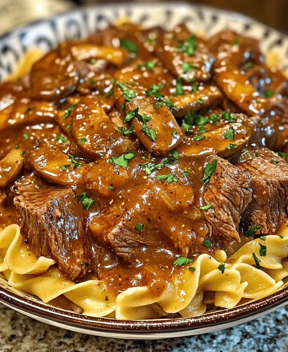 There’s something undeniably comforting about a warm, hearty meal that fills both the belly and the soul. Among the myriad of comfort food options available, few dishes hold a candle to the rich, savory delight of pot roast beef stroganoff. This beloved dish not only combines the robust flavors of tender beef but also boasts a creamy sauce that envelops the meat and is perfect for spooning over a bed of noodles or rice. It’s a dish that brings back memories of family gatherings and cozy dinners, making it a staple in many homes.