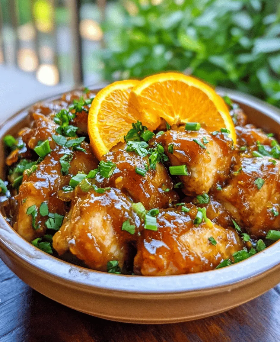 If you're looking for a quick and delicious meal that will satisfy your taste buds and impress your family, then the Zesty 3-Ingredient Orange Chicken might just be your new go-to recipe. This dish perfectly balances sweet, tangy, and savory flavors, making it a delightful addition to any dinner table. The beauty of this recipe lies not only in its irresistible taste but also in its simplicity. With just three main ingredients and minimal preparation time, you can whip up a hearty meal that tastes like it took hours to prepare.