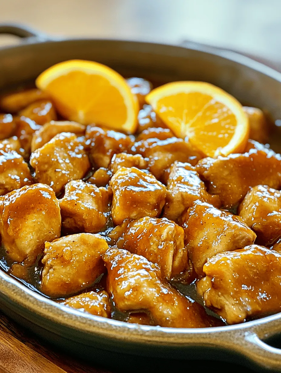 If you're looking for a quick and delicious meal that will satisfy your taste buds and impress your family, then the Zesty 3-Ingredient Orange Chicken might just be your new go-to recipe. This dish perfectly balances sweet, tangy, and savory flavors, making it a delightful addition to any dinner table. The beauty of this recipe lies not only in its irresistible taste but also in its simplicity. With just three main ingredients and minimal preparation time, you can whip up a hearty meal that tastes like it took hours to prepare.