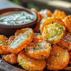 Fried pickles have carved out a special place in the hearts of many, particularly in Southern cuisine, where they are celebrated as a beloved snack or appetizer. Their unique combination of tangy flavor and satisfying crunch makes them a hit at barbecues, parties, and casual gatherings. This article will guide you through the process of creating Crunchy Zesty Fried Pickles, a recipe that showcases how simple ingredients can come together to deliver an explosion of taste and texture.