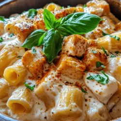 If you're on the lookout for a comforting yet sophisticated meal that can impress family and friends alike, look no further than Creamy Ricotta Chicken Pasta. This delightful dish combines succulent chicken with a luscious ricotta cheese sauce, creating a flavor profile that is both creamy and satisfying. The beauty of this recipe lies in its simplicity; it's easy to prepare, making it the perfect choice for busy weeknights or casual gatherings. Whether you're hosting a dinner party or simply enjoying a cozy meal at home, this pasta dish is sure to please everyone around the table.