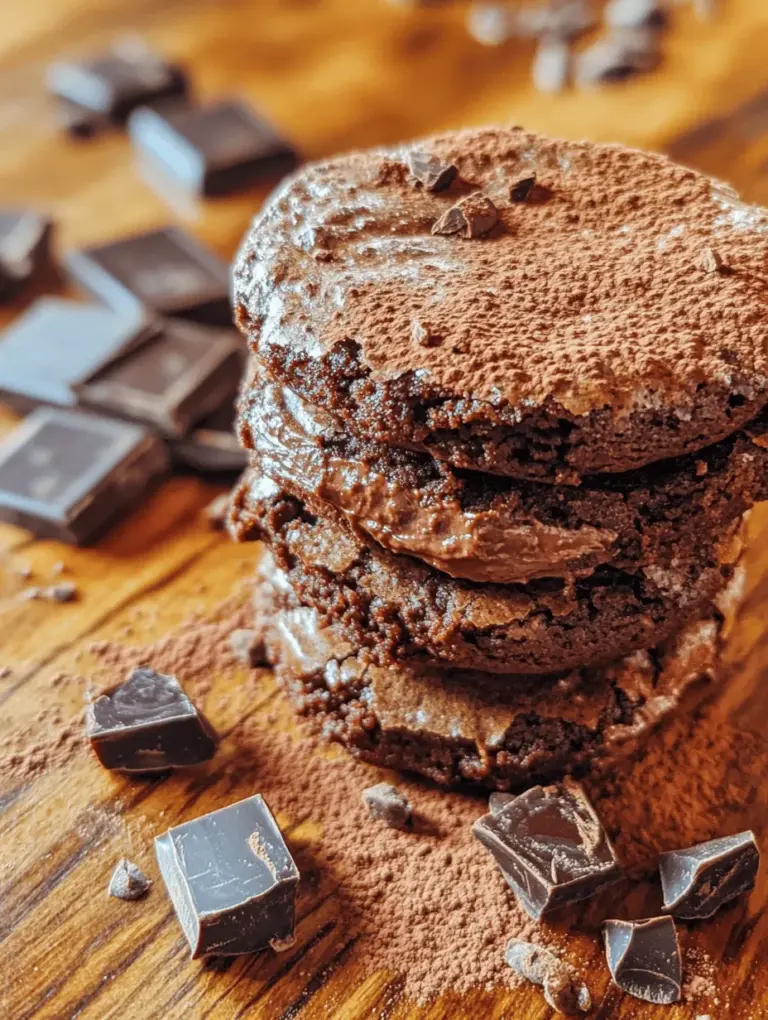 Indulging in a rich, fudgy chocolate brownie cookie is a delightful experience for any chocolate lover. Imagine sinking your teeth into a cookie that boasts the chewy, gooey texture of a brownie while still retaining the classic crisp edges of traditional cookies. Fudgy chocolate brownie cookies combine the best features of both worlds, resulting in a treat that satisfies even the most intense chocolate cravings. Whether you're hosting a gathering, celebrating a special occasion, or simply seeking the perfect sweet snack, this recipe promises to impress friends and family alike.