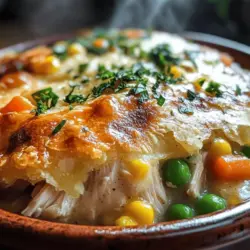 When it comes to comfort food, few dishes evoke the warm, homey vibes quite like chicken pot pie. This beloved classic has stood the test of time, serving as a staple in family kitchens across the world. The combination of tender chicken, hearty vegetables, and a rich, creamy sauce encased in a flaky crust is the epitome of cozy. However, traditional recipes often require a fair amount of time and effort, making them less accessible for busy families.