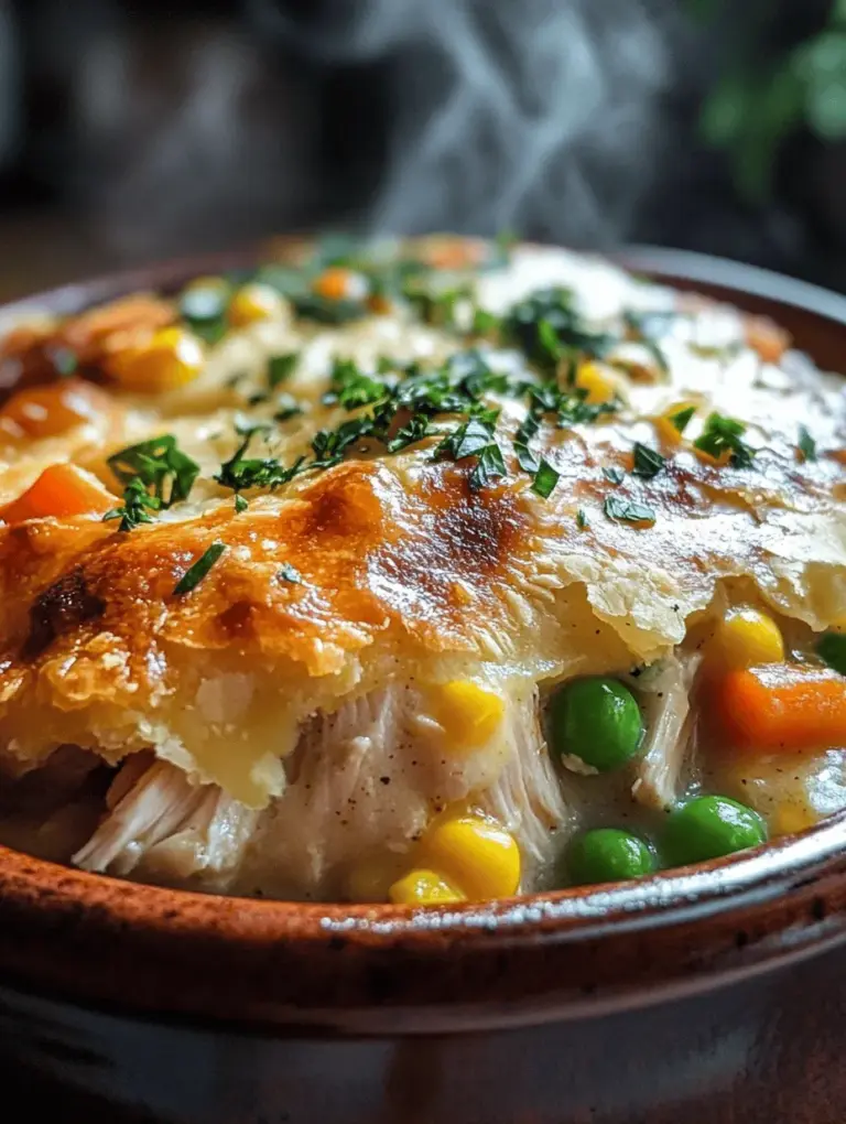 When it comes to comfort food, few dishes evoke the warm, homey vibes quite like chicken pot pie. This beloved classic has stood the test of time, serving as a staple in family kitchens across the world. The combination of tender chicken, hearty vegetables, and a rich, creamy sauce encased in a flaky crust is the epitome of cozy. However, traditional recipes often require a fair amount of time and effort, making them less accessible for busy families.