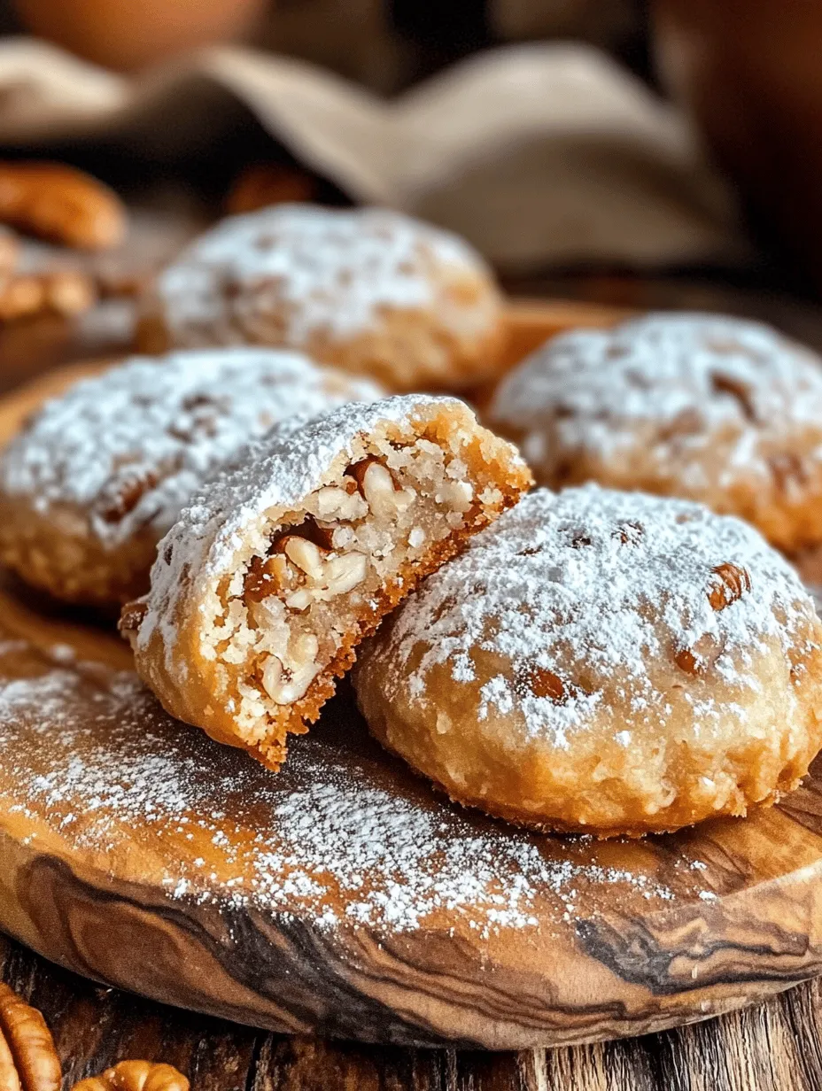 Georgia O'Keeffe, a defining figure in American modernism, is celebrated not only for her breathtaking paintings but also for her deep appreciation of the simple pleasures in life, including food. Her connection to culinary art is beautifully encapsulated in her beloved recipe for Pecan Butterballs, a delightful treat that embodies the warmth and richness of Southern baking. These cookies, with their tender crumb and nutty flavor, offer a comforting experience, perfect for sharing at family gatherings, holiday celebrations, or simply enjoying with a cup of tea.