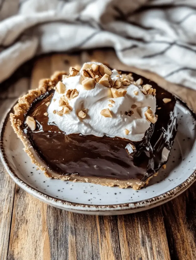 If you’re a chocolate lover, then the Decadent Hot Fudge Pie is bound to be your new favorite dessert. This indulgent pie takes the essence of rich chocolate and transforms it into a warm, gooey delight that’s perfect for satisfying even the most intense chocolate cravings. With a luscious hot fudge filling enveloped in a soft, cake-like crust, this dessert is a true celebration of chocolate in every bite.