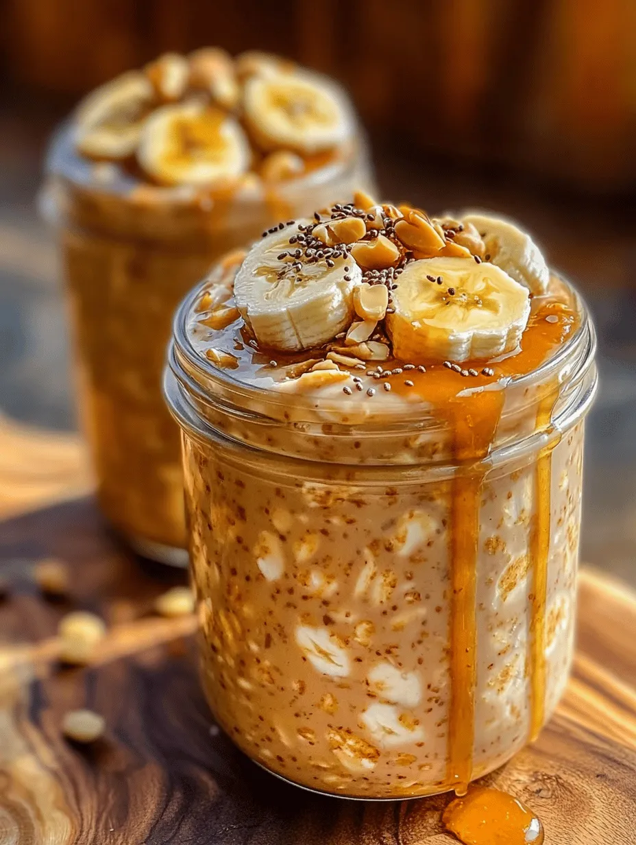 Before diving into the recipe, let’s explore the health benefits of the key ingredients that make peanut butter banana overnight oats a standout breakfast choice.