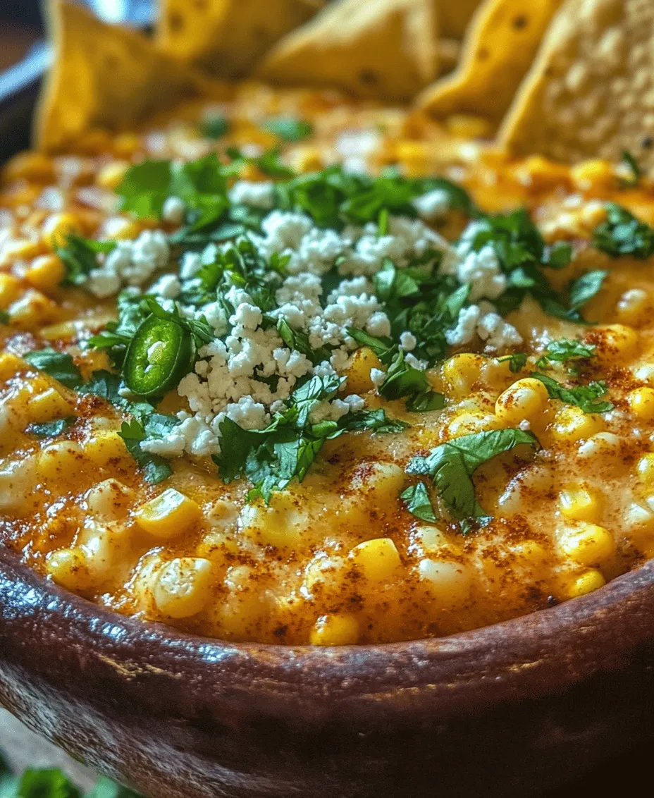 Get ready to indulge in a flavor-packed experience with this Spicy Elote-Inspired Dip, a delightful homage to traditional elote, or Mexican street corn. This dish captures the essence of elote, transforming it into a creamy, zesty dip that is perfect for gatherings, game days, or simply enjoying at home. The combination of sweet corn, rich and creamy textures, and a kick of spice makes this dip not just another appetizer but a showstopper that will have your guests raving.