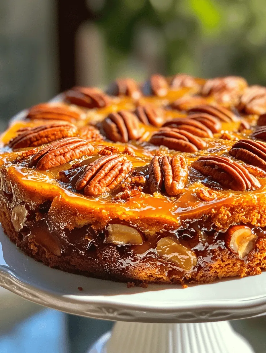 Southern cuisine is famous for its heartwarming flavors, rich traditions, and vibrant culture. Among its many offerings, desserts hold a special place in the hearts of Southerners, with sweet treats often taking center stage at family gatherings, holidays, and celebrations. One such beloved dessert that has stood the test of time is the Southern Pecan Upside Down Cake. This iconic cake is not just a dessert; it is a nostalgic reminder of home and a testament to the South's culinary artistry.