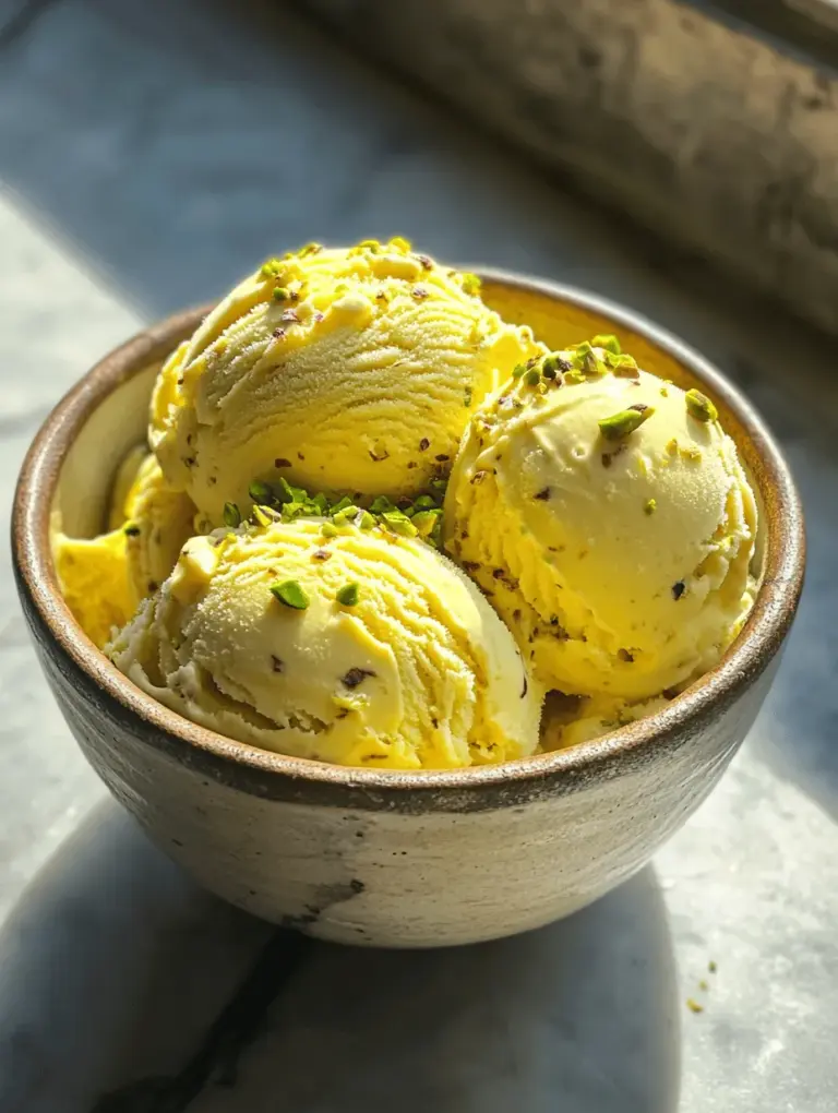 The history of ice cream dates back centuries, and in Persia (modern-day Iran), it is believed that early forms of frozen desserts were enjoyed as far back as the Achaemenid Empire (550-330 BC). Ancient Persians would mix snow with flavors such as fruits and juices to create a refreshing treat that provided relief during the sweltering summers. This tradition has evolved over time, with the introduction of dairy and sugar leading to the creation of more sophisticated frozen desserts, including the beloved Persian Saffron Ice Cream.