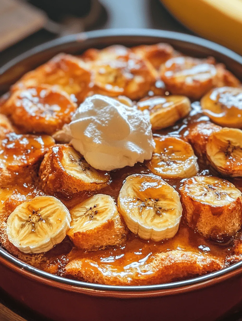 To fully appreciate Bananas Foster Bread Pudding Delight, it’s essential to understand the historical background of bread pudding itself. Bread pudding is a traditional dessert that dates back centuries, originating in Europe as a practical way to use up stale bread. During times when food was scarce, resourceful cooks created this dish to prevent waste, transforming leftover bread into a comforting dessert by soaking it in a mixture of milk, eggs, and sugar.