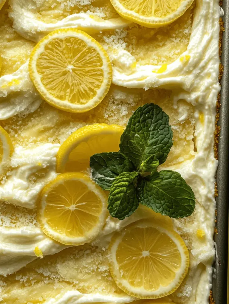 Are you ready to indulge in a dessert that perfectly balances sweetness and tartness? Look no further than the Lemon Cream Cheese Dump Cake. This delightful treat is not only bursting with refreshing citrus flavors but also boasts an incredibly simple preparation method that makes it a favorite among bakers of all skill levels. The harmonious combination of cream cheese and lemon creates a dessert that is both indulgent and light, making it ideal for warm summer days, festive gatherings, or even a cozy family dinner.