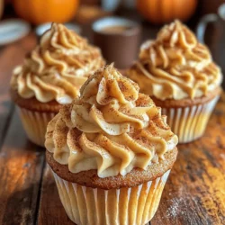 Pumpkin Spice Latte Cupcakes: A Delicious Autumn Treat