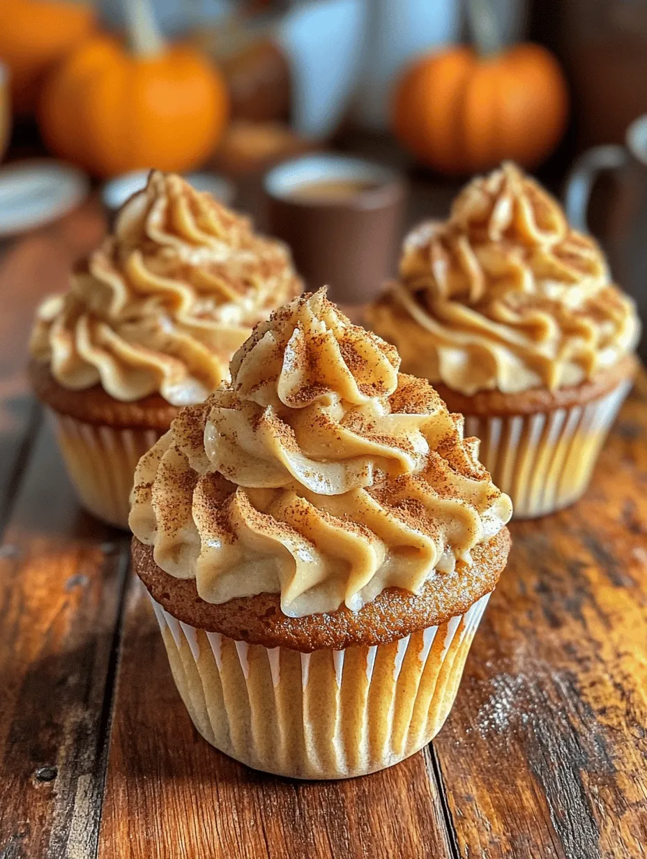 Pumpkin Spice Latte Cupcakes: A Delicious Autumn Treat