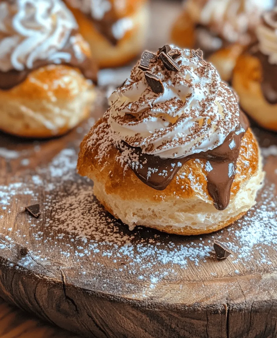 Italian Cream Puffs, or 