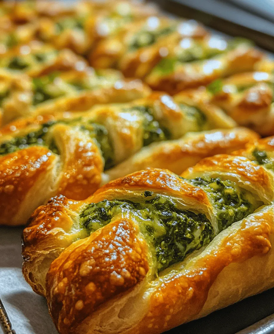 When it comes to entertaining guests or simply enjoying a cozy night in, having a repertoire of easy yet delicious appetizers is essential. Among these, Flaky Parmesan and Spinach Cheese Twists stand out as a delightful option that is sure to impress. These savory treats combine the rich flavors of cheese with the freshness of spinach, all enveloped in a flaky, golden pastry. Not only do they serve as a fantastic starter, but they also double as a perfect snack for any occasion.