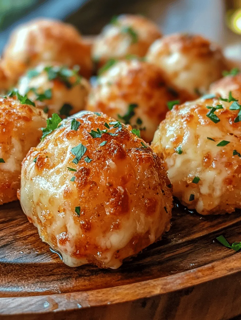 Welcome to the world of Cheesy Delight Bites, a recipe that promises to be the star of your next gathering. Whether you're hosting a lively party, a cozy family get-together, or simply looking for a satisfying snack to enjoy while binge-watching your favorite series, these cheesy morsels are sure to impress. Their rich, savory flavors and delightful textures make them an irresistible option for any occasion.