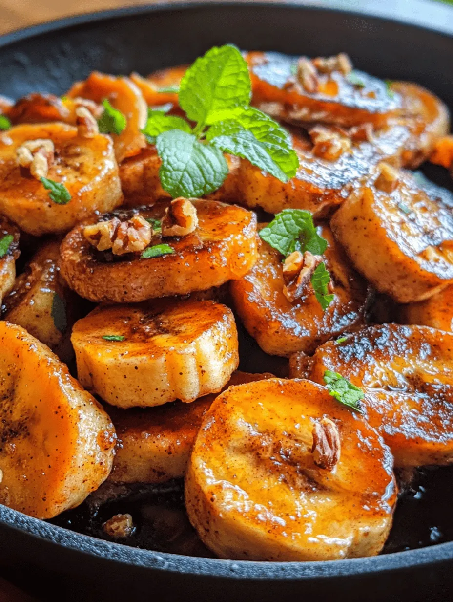 Are you looking for a quick yet indulgent dessert or snack that can elevate your culinary experience? Look no further than Pan Fried Cinnamon Bananas. This delightful dish transforms the humble banana into a gourmet treat, perfect for any occasion. With just a handful of simple ingredients, you can create a warm, comforting dessert that will satisfy your sweet tooth and impress your guests. Whether you’re enjoying a cozy family dinner, hosting a last-minute gathering with friends, or just treating yourself to a delightful snack, these pan-fried bananas are sure to be a hit.